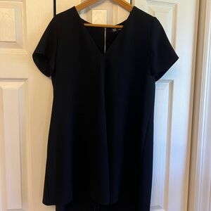 Zara Black V-neck Tunic